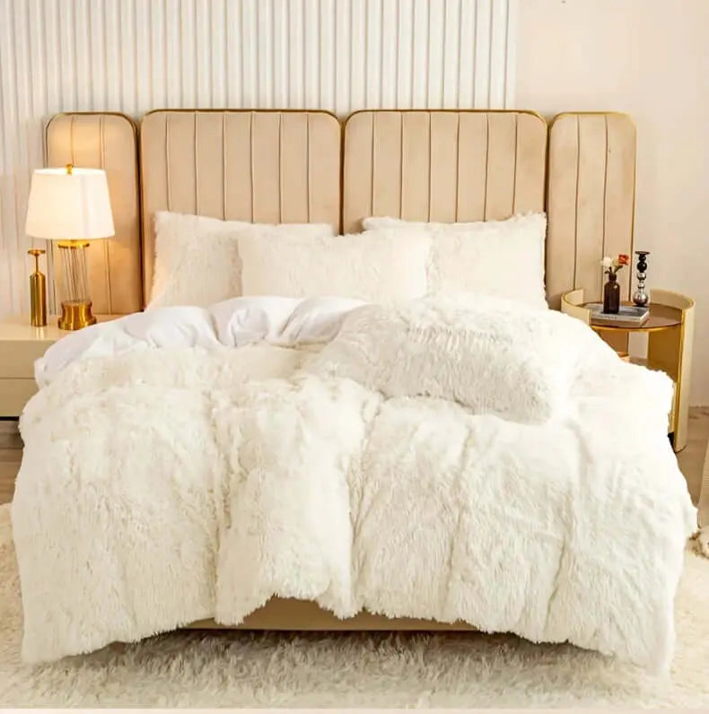 Marshmallow Plush Duvet Cover Set – Luxury Winter Bedding - UniGoods.co